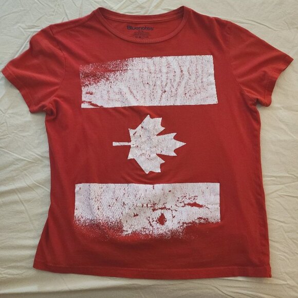 Canada flag short sleeve t-shirt  Size M - Picture 1 of 3